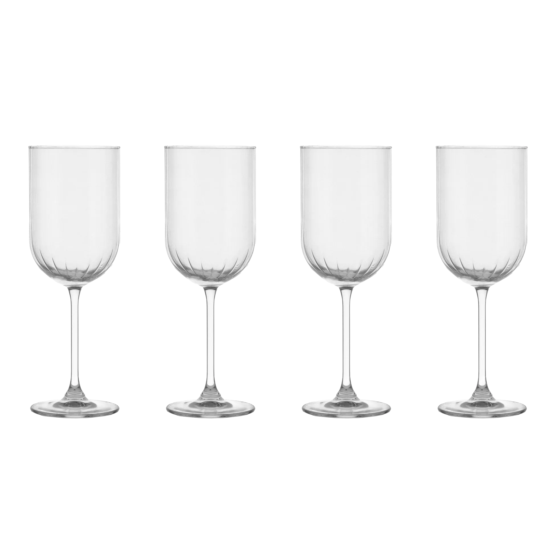 Bicchiere da vino rosso Pristine 41 cl confezione da 4 , Trasparente Scandi Living