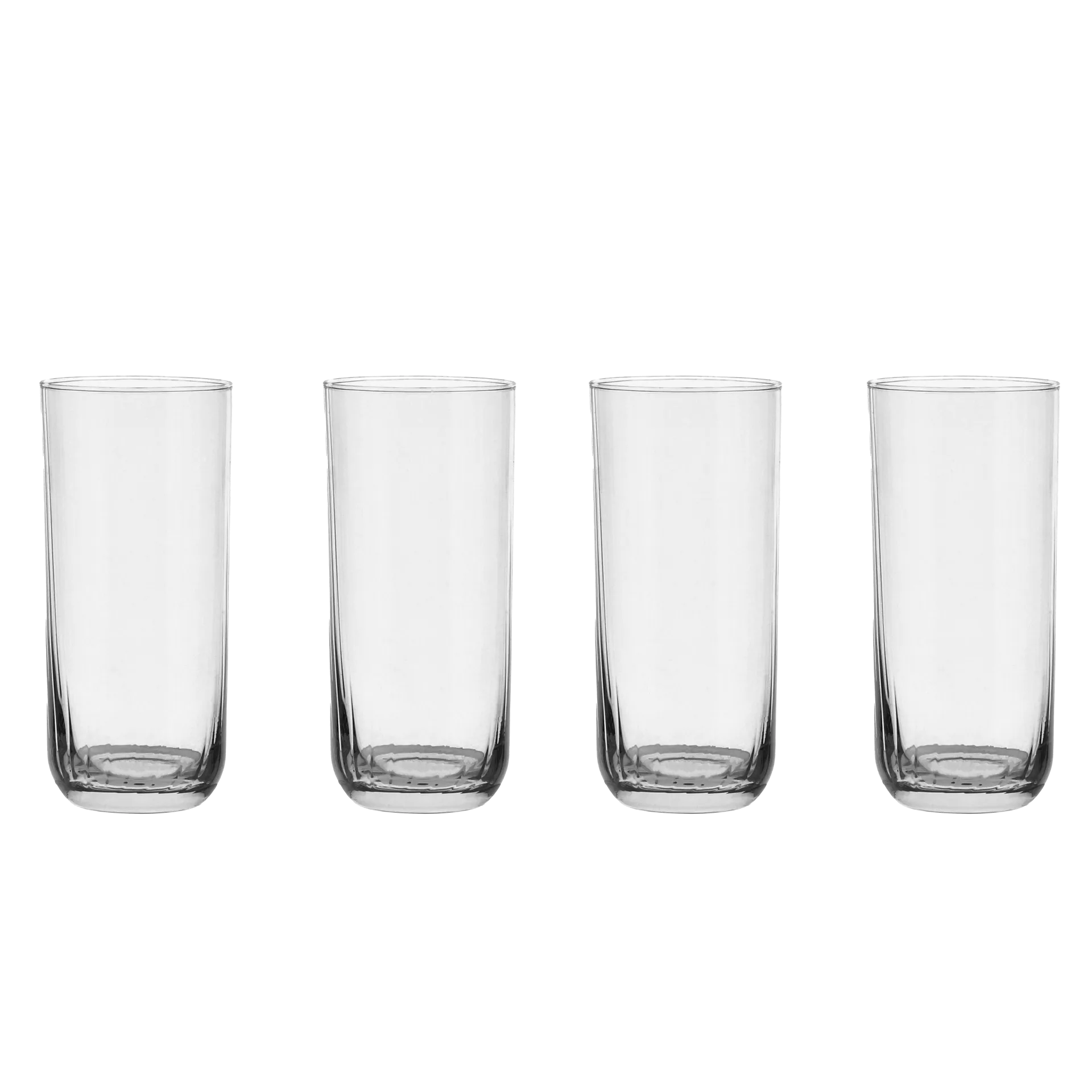 Bicchiere highball Pristine 40 cl confezione da 4, Trasparente Scandi Living