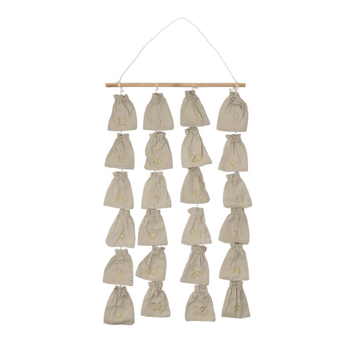 Calendario dell'Avvento Joyful 75 cm - 75 cm - Scandi Living