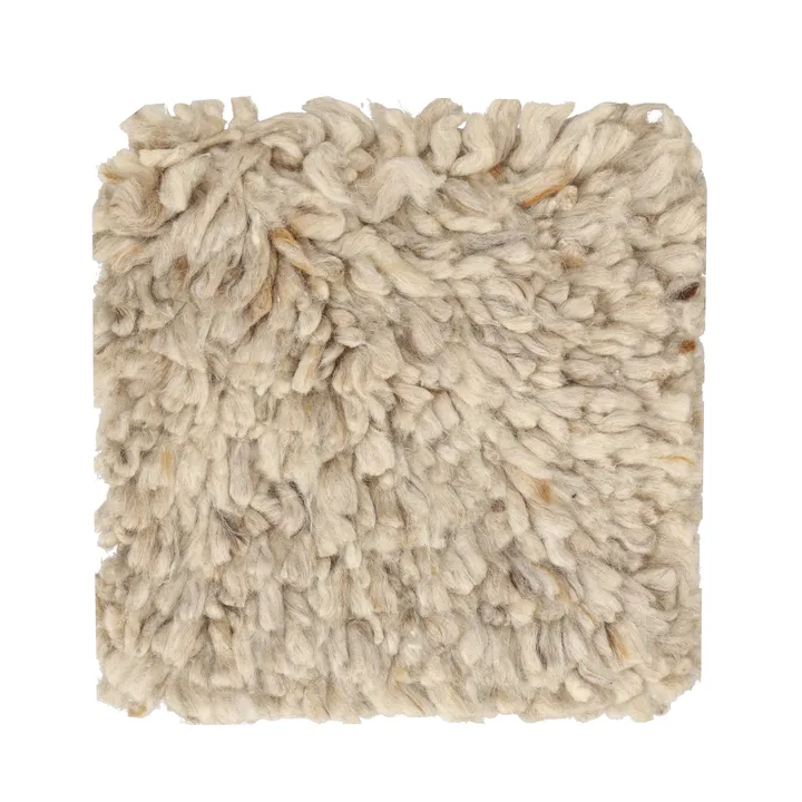 Campione tappeto in lana Cozy - Beige - Scandi Living