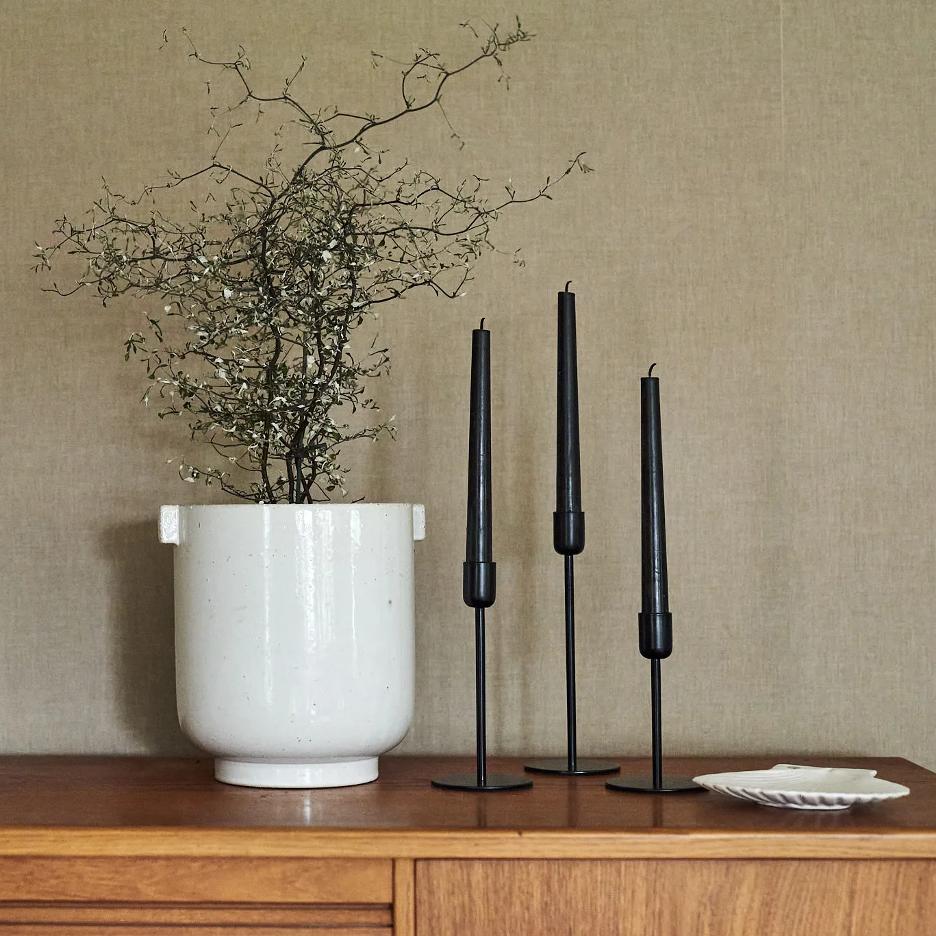 Candeliere Arctic 18 cm, nero Scandi Living