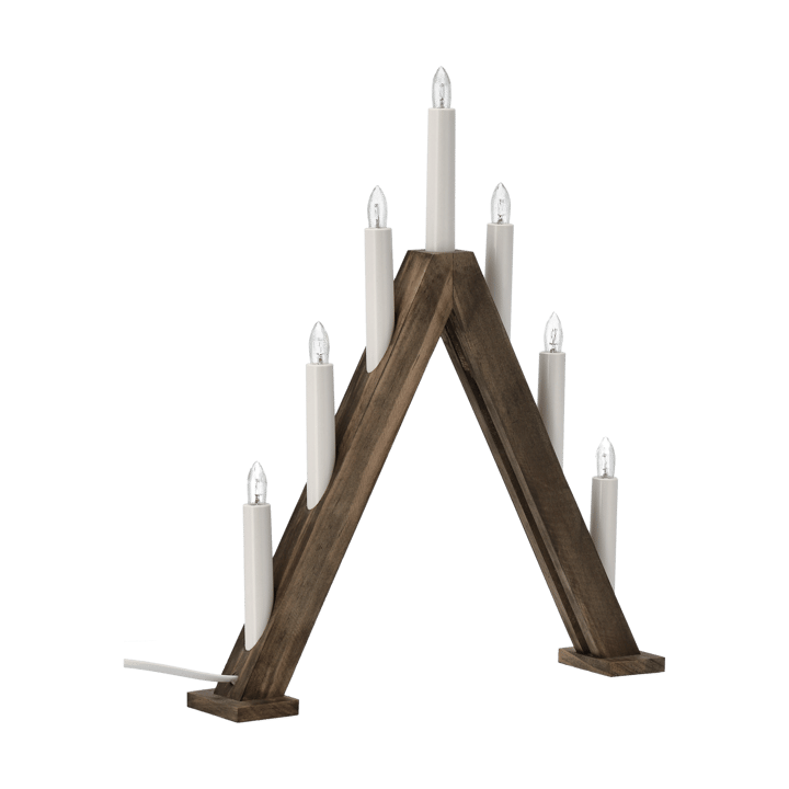 Candeliere dell'Avvento Nord 40 cm, Tinto scuro Scandi Living