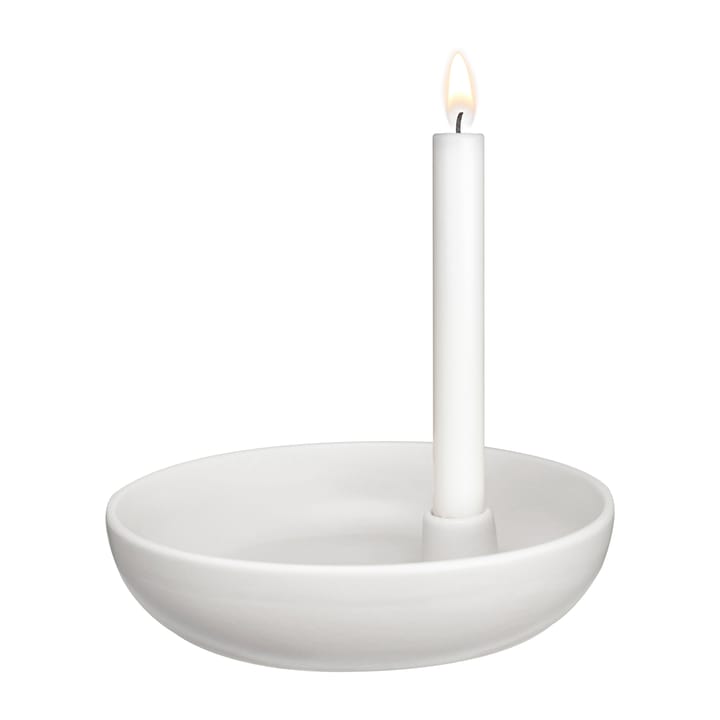 Candelieri Valley Ø 21 cm - Bianco - Scandi Living