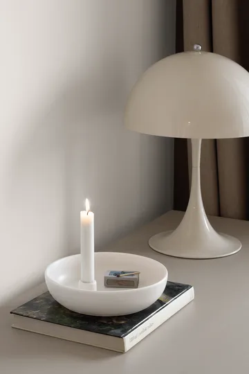 Candelieri Valley Ø 21 cm - Bianco - Scandi Living