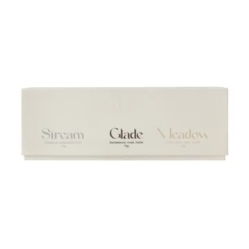 Carta regalo Candela profumata 70g 3 pezzi - Stream/Glade/Meadow - Scandi Living