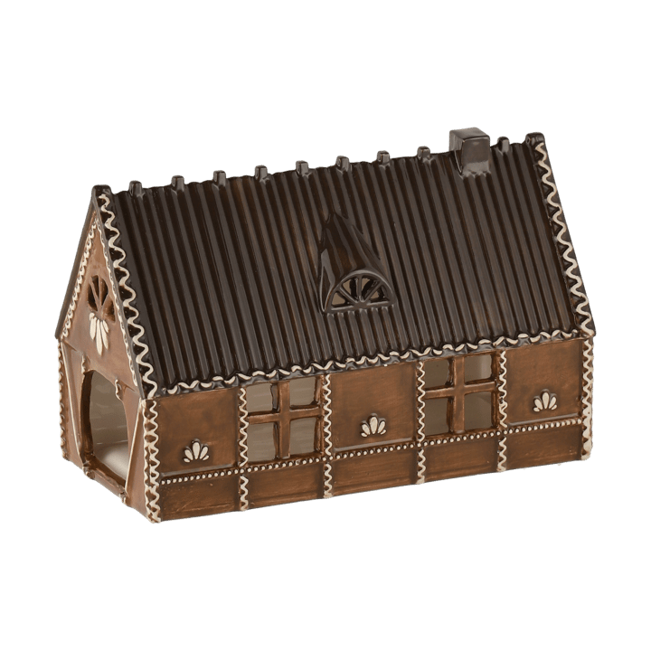 Casetta di pan di zenzero portacandele, 18 cm Scandi Living