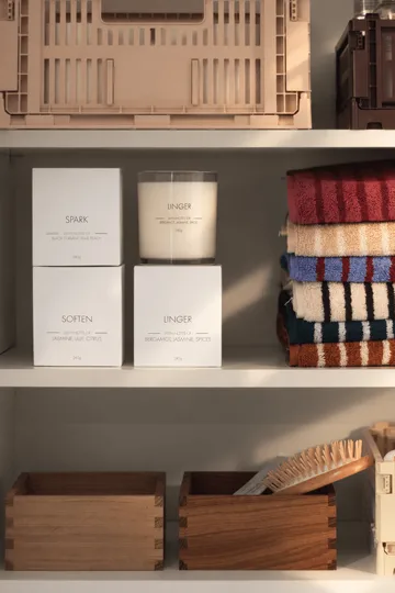Cassetto di stoccaggio Carve 15 cm - Rovere tinto scuro - Scandi Living