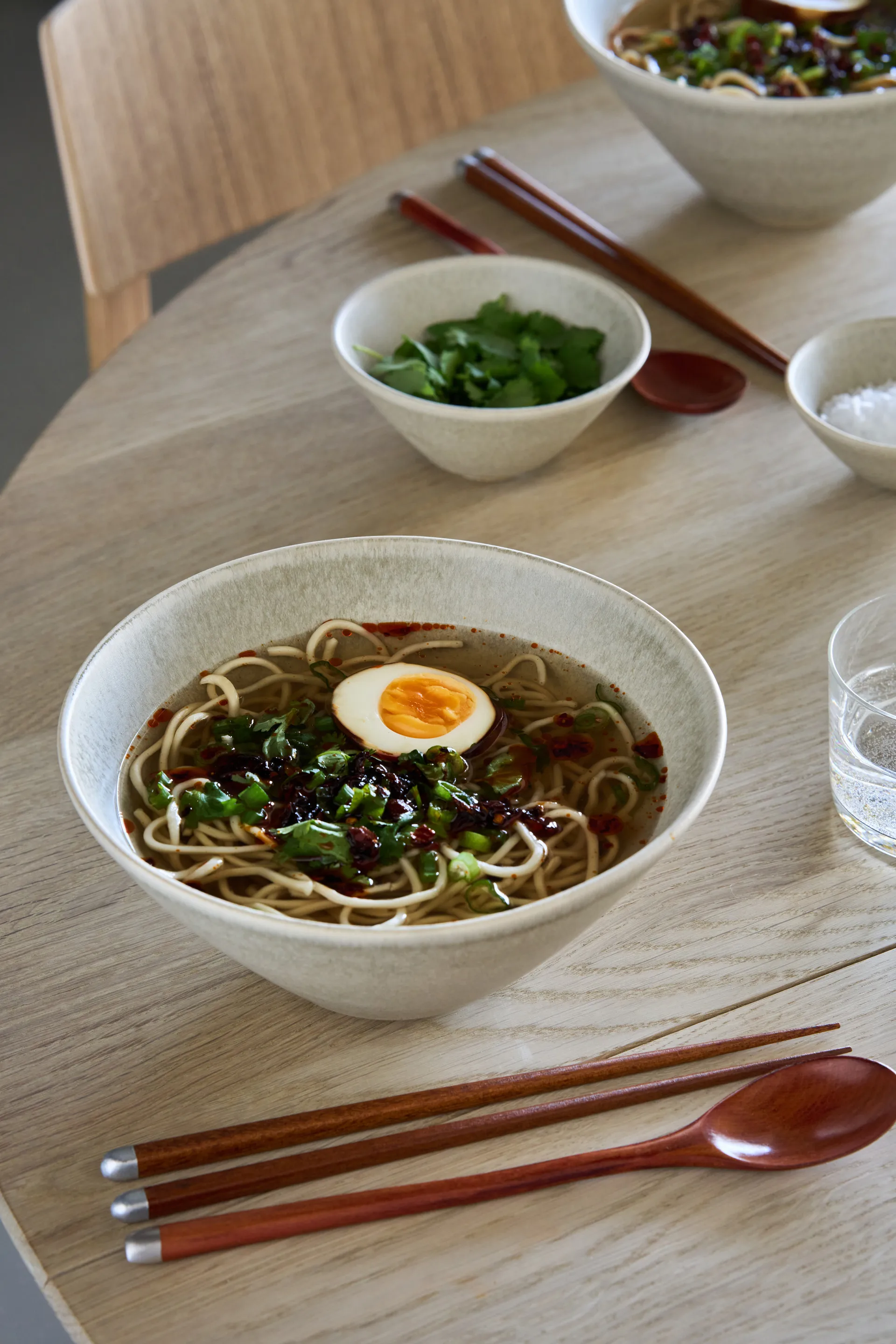 Ciotola da ramen Terra, Beige in gres, Ø20 cm Scandi Living