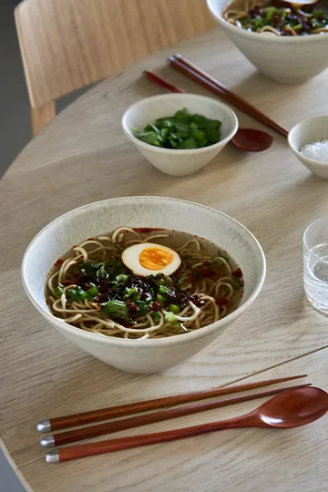 Ciotola da ramen Terra - Beige in gres, Ø20 cm - Scandi Living