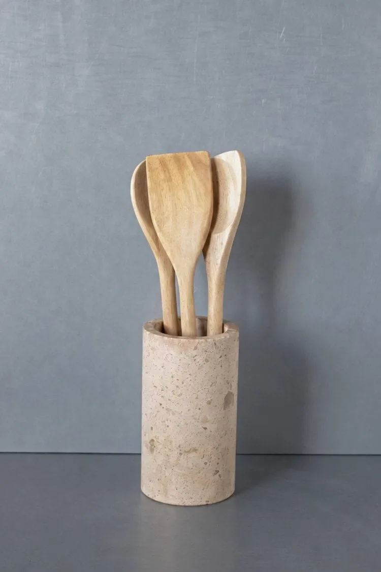 Contenitore per utensili da cucina Ridge, Ø9,6x17 cm Scandi Living
