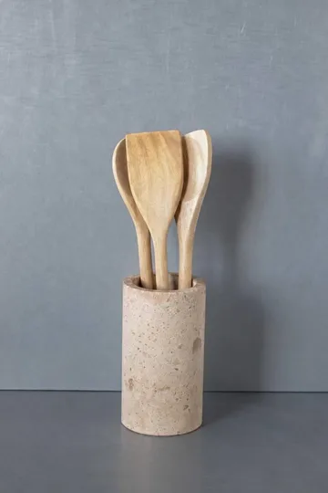 Contenitore per utensili da cucina Ridge - Ø9,6x17 cm - Scandi Living