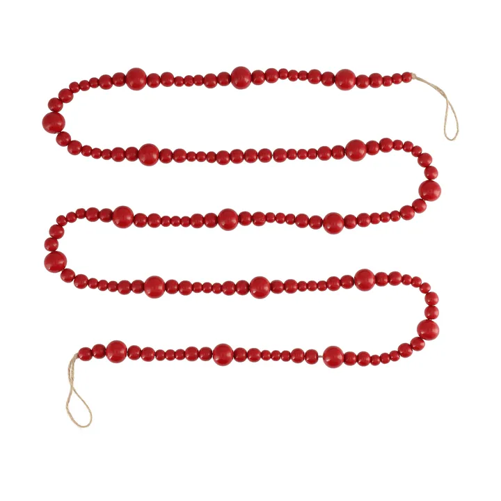 Craft ghirlanda - Rosso - Scandi Living