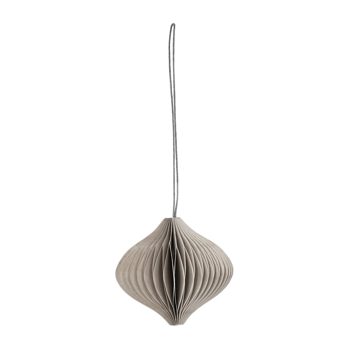 Decorazione per albero di Natale Onion, confezione da 4, Beige Scandi Living
