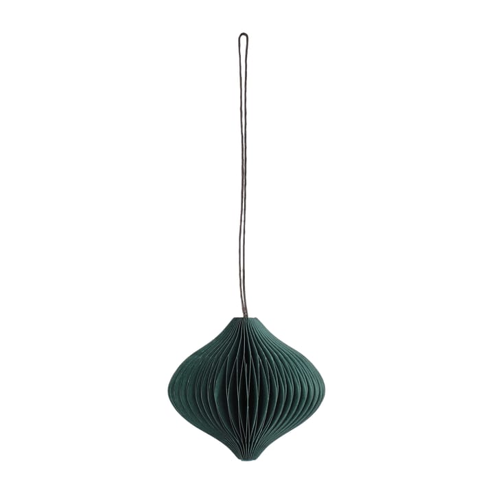 Decorazione per albero di Natale Onion, confezione da 4, Forest green Scandi Living