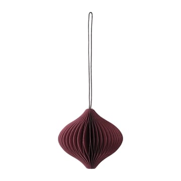 Decorazione per albero di Natale Onion, confezione da 4 - Rosso - Scandi Living