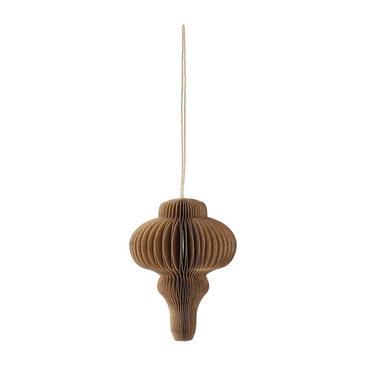 Decorazione per albero di Natale Spira, confezione da 4, Naturale Scandi Living