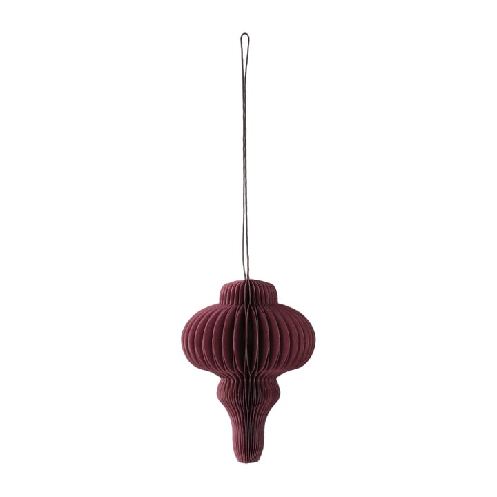 Decorazione per albero di Natale Spira, confezione da 4, Rosso Scandi Living