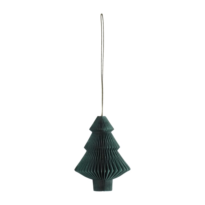 Decorazione per albero di Natale Tree, confezione da 4, Forest green Scandi Living