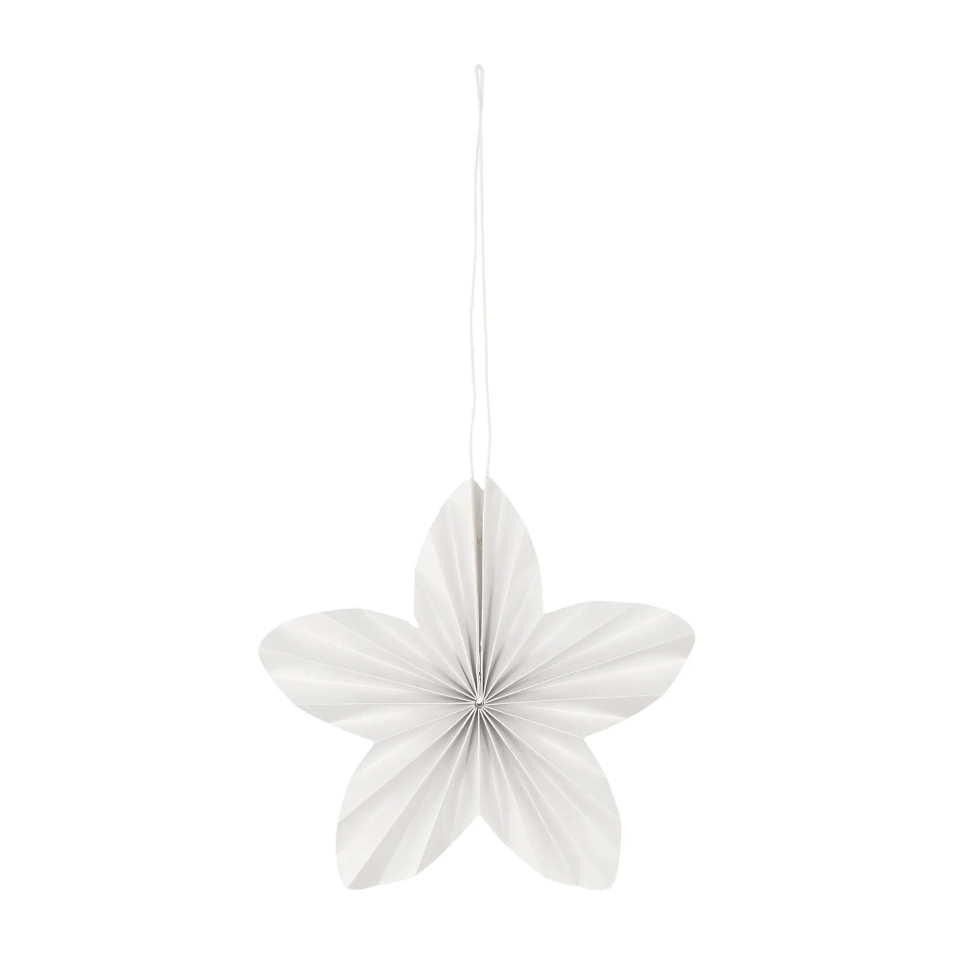 Decorazione per albero di Natale Twinkle, confezione da 4, Bianco Scandi Living