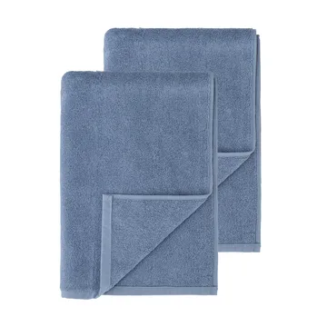Drift asciugamani da bagno 100x150 cm confezione da 2 - Blu - Scandi Living