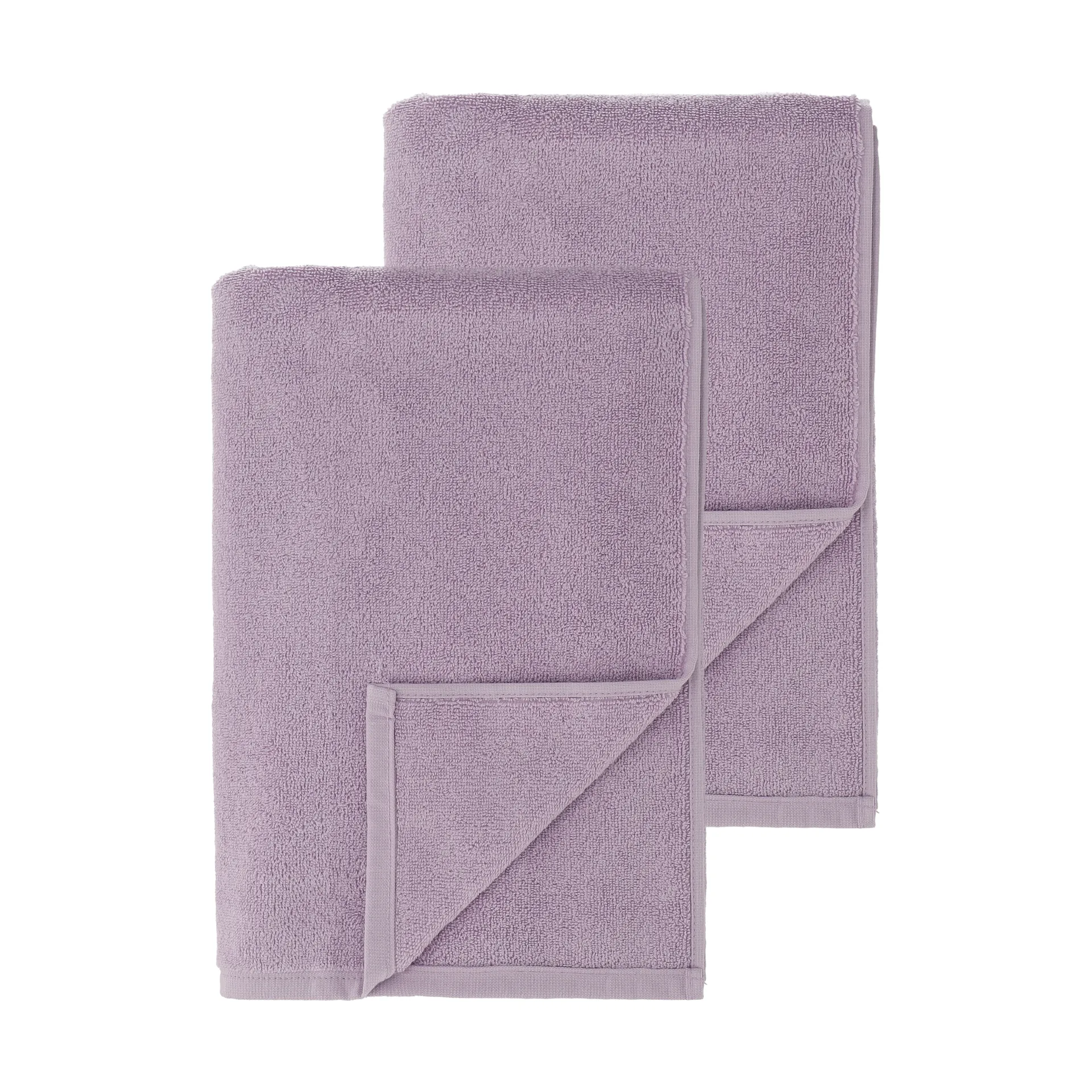Drift asciugamani da bagno 100x150 cm confezione da 2 - Lilla,  Scandi Living