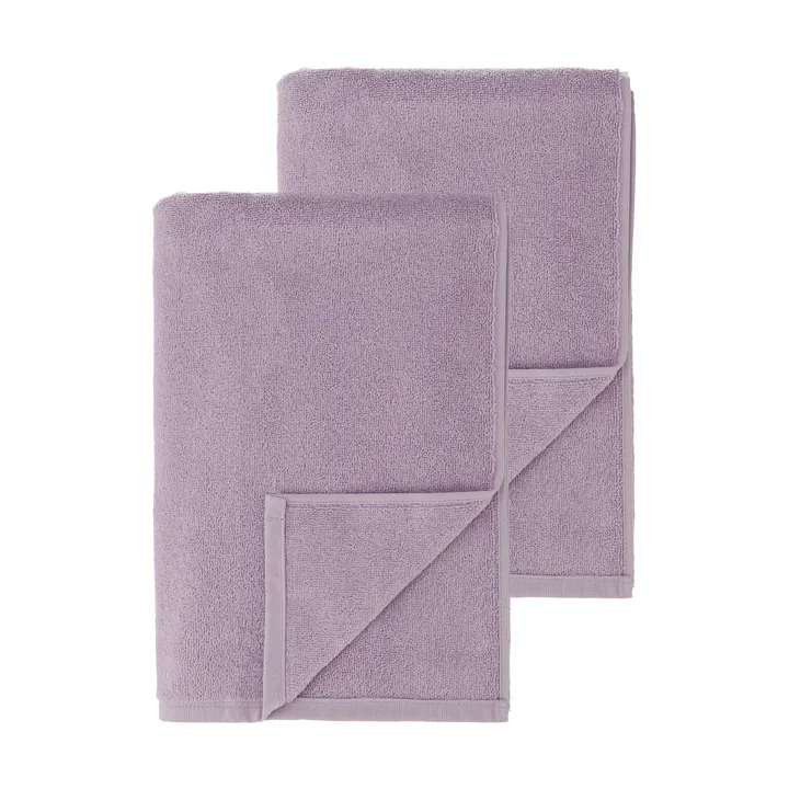Drift asciugamani da bagno 100x150 cm confezione da 2 - Lilla - Scandi Living
