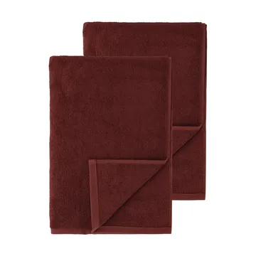 Drift asciugamani da bagno 100x150 cm confezione da 2 - Rosso - Scandi Living