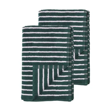 Drift asciugamani da bagno 100x150 cm confezione da 2 - Verde-lilla - Scandi Living