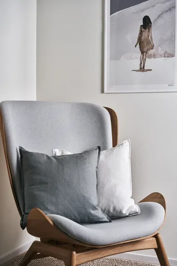 Federa Calm lino 50x50 cm - Bianco - Scandi Living