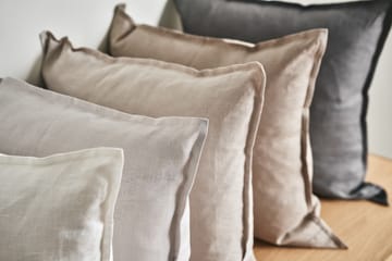 Federa Calm lino 50x50 cm - Icy grey - Scandi Living