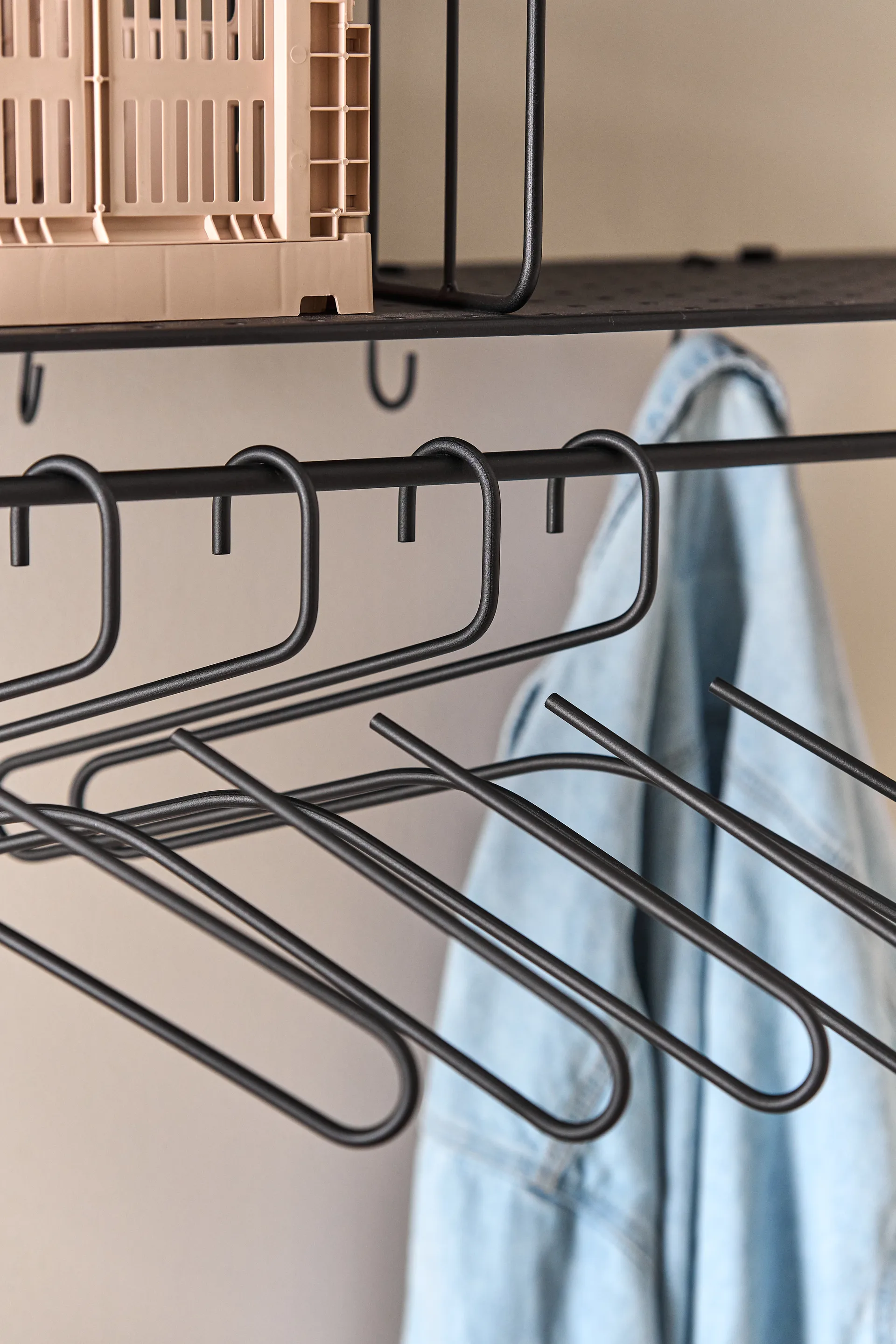 Grucce Smooth confezione da 5, Nero Scandi Living