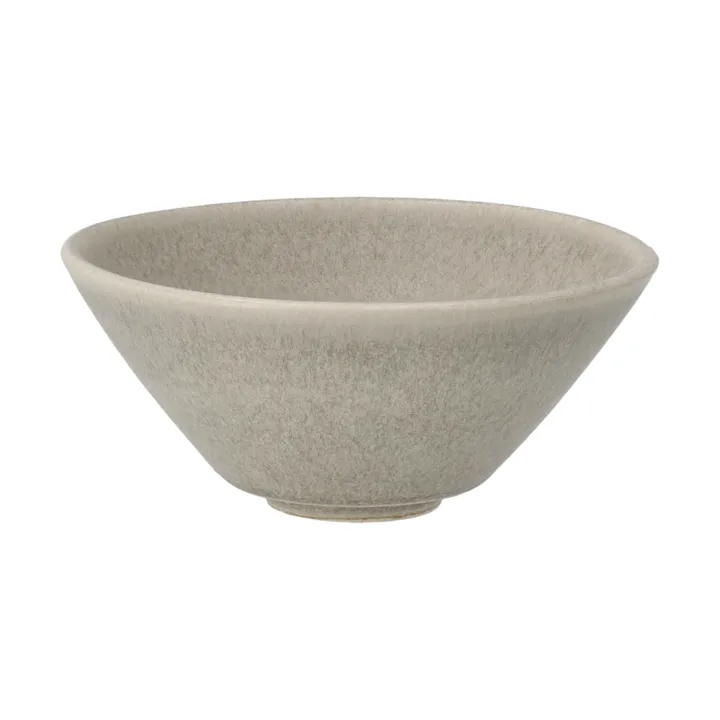Insalatiera per servizio Terra - Beige in gres, Ø12 cm - Scandi Living