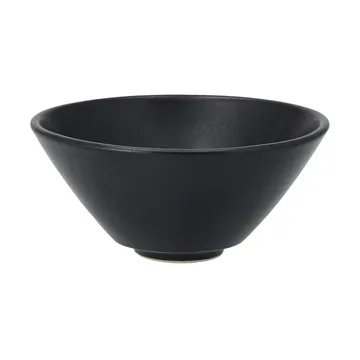Insalatiera per servizio Terra - Nero in gres, Ø12 cm - Scandi Living