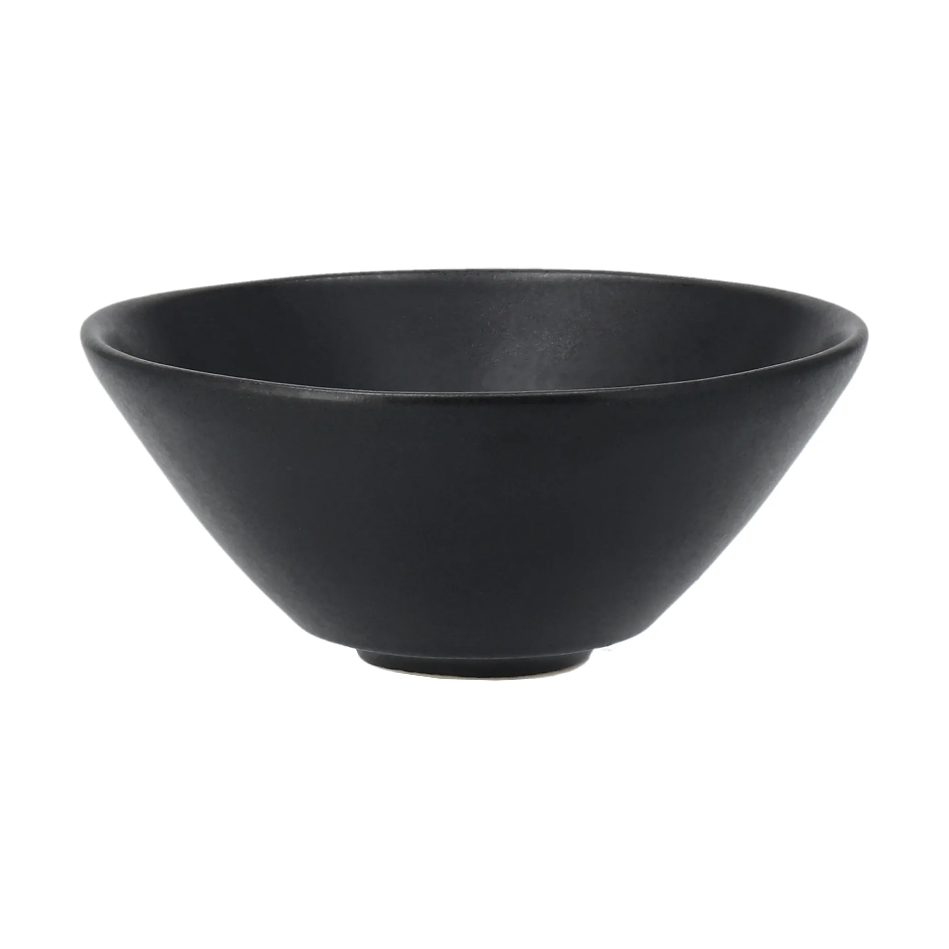 Insalatiera per servizio Terra, Nero in gres, Ø9,5 cm Scandi Living