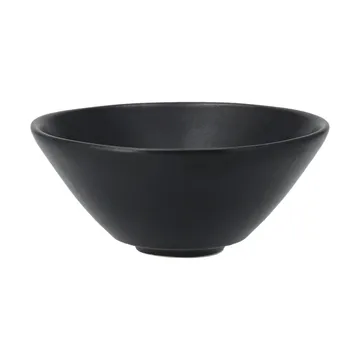 Insalatiera per servizio Terra - Nero in gres, Ø9,5 cm - Scandi Living