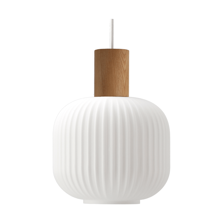 Lampada a sospensione Fair Ø20cm - Vetro satinato-scatola - Scandi Living