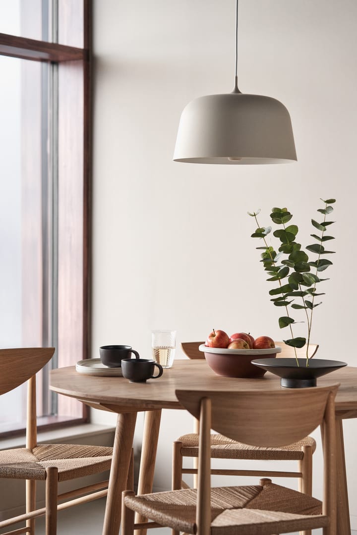 Lampada a sospensione Halo Ø38 cm, Beige Scandi Living