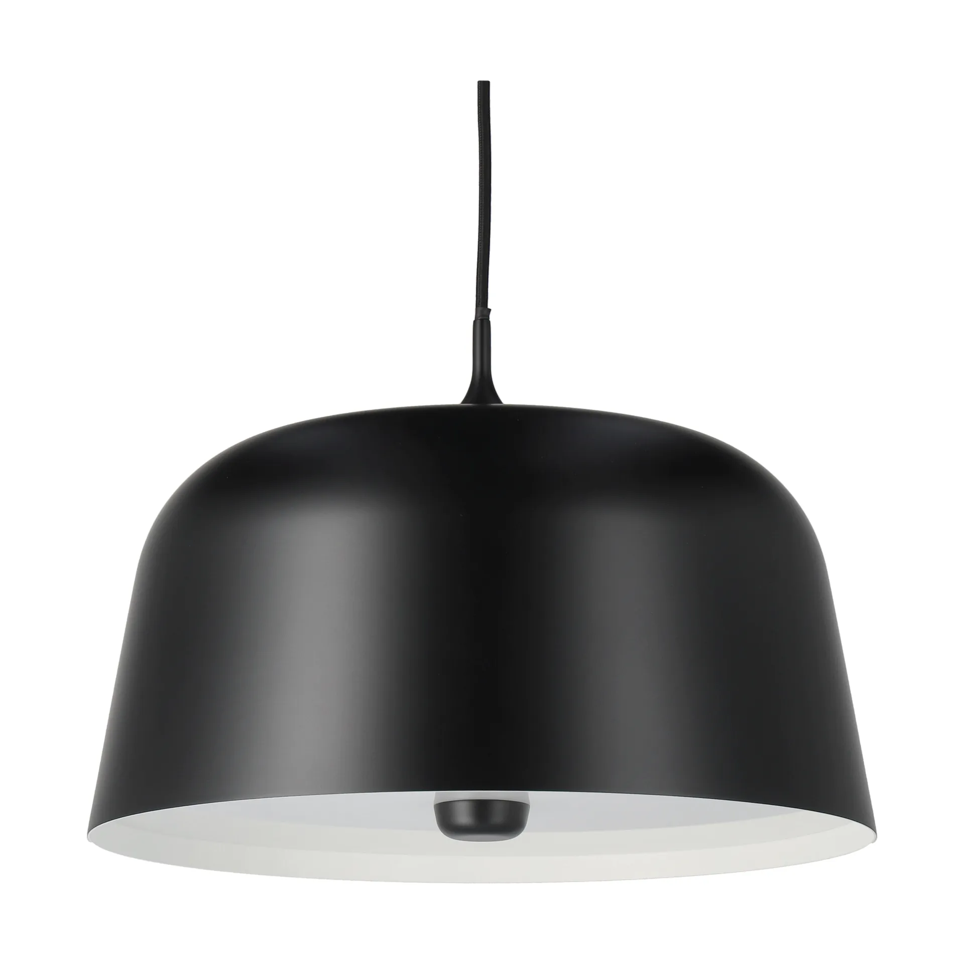 Lampada a sospensione Halo Ø38 cm, Black Scandi Living