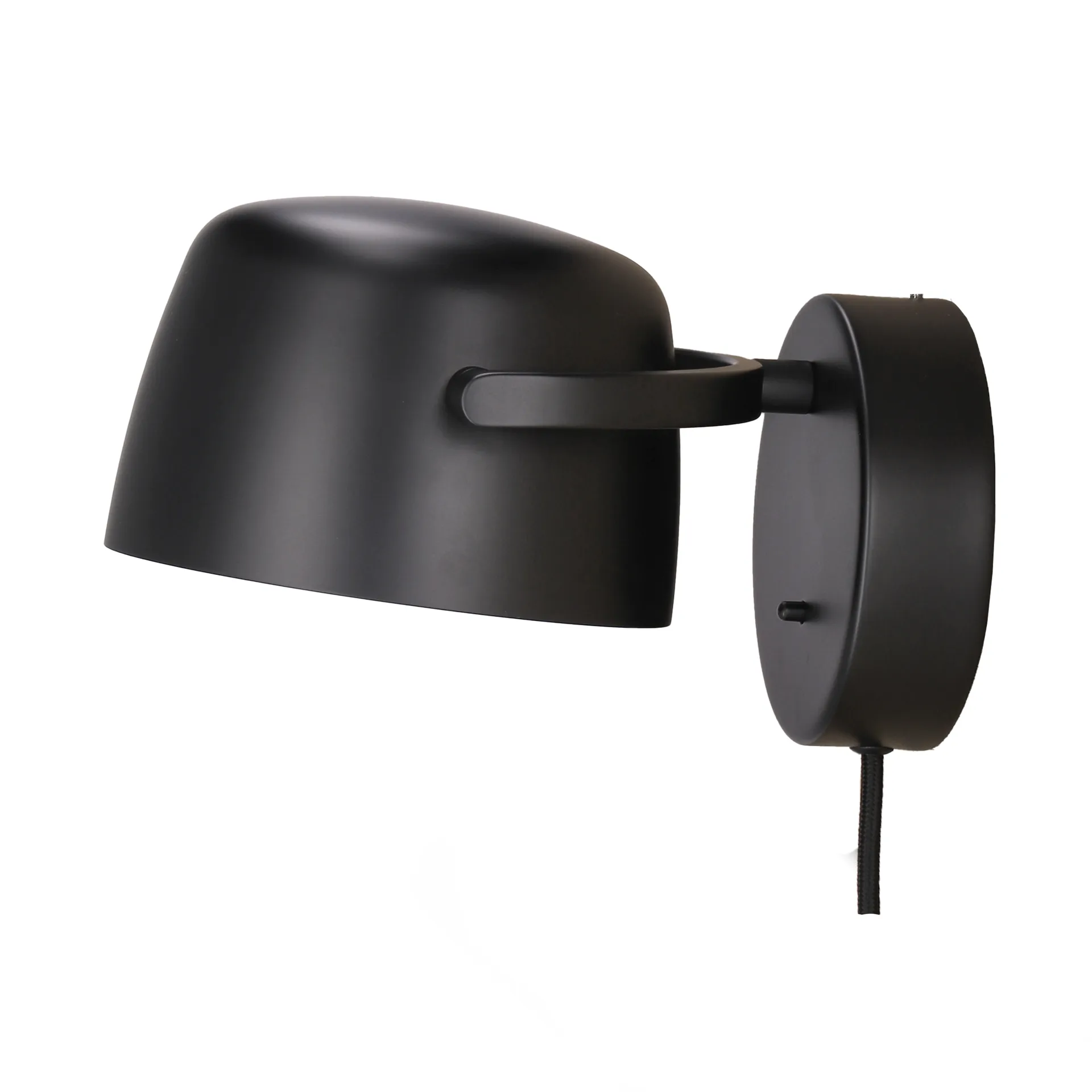 Lampada da parete Halo Ø16 cm, Black Scandi Living