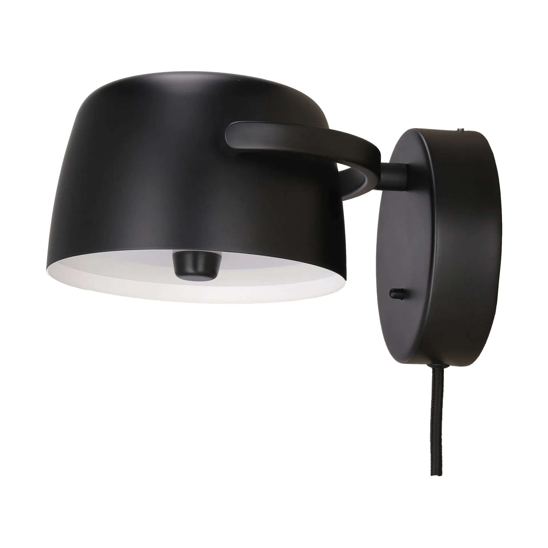 Lampada da parete Halo Ø16 cm, Black Scandi Living