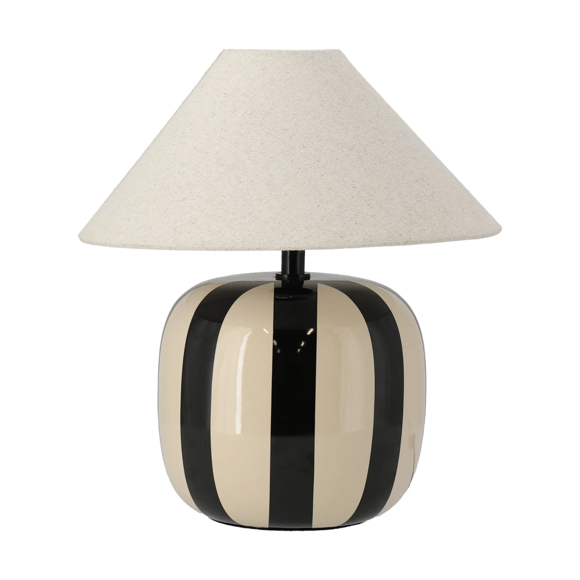 Lampada da tavolo Alvar 31 cm, Nero Scandi Living