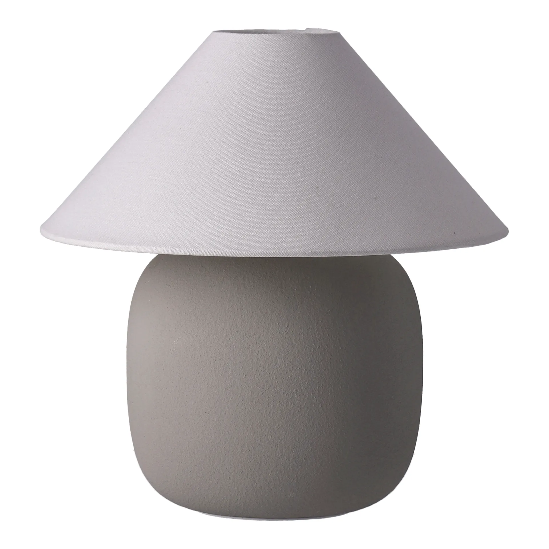 Lampada da tavolo Boulder 29 cm grey-white Scandi Living