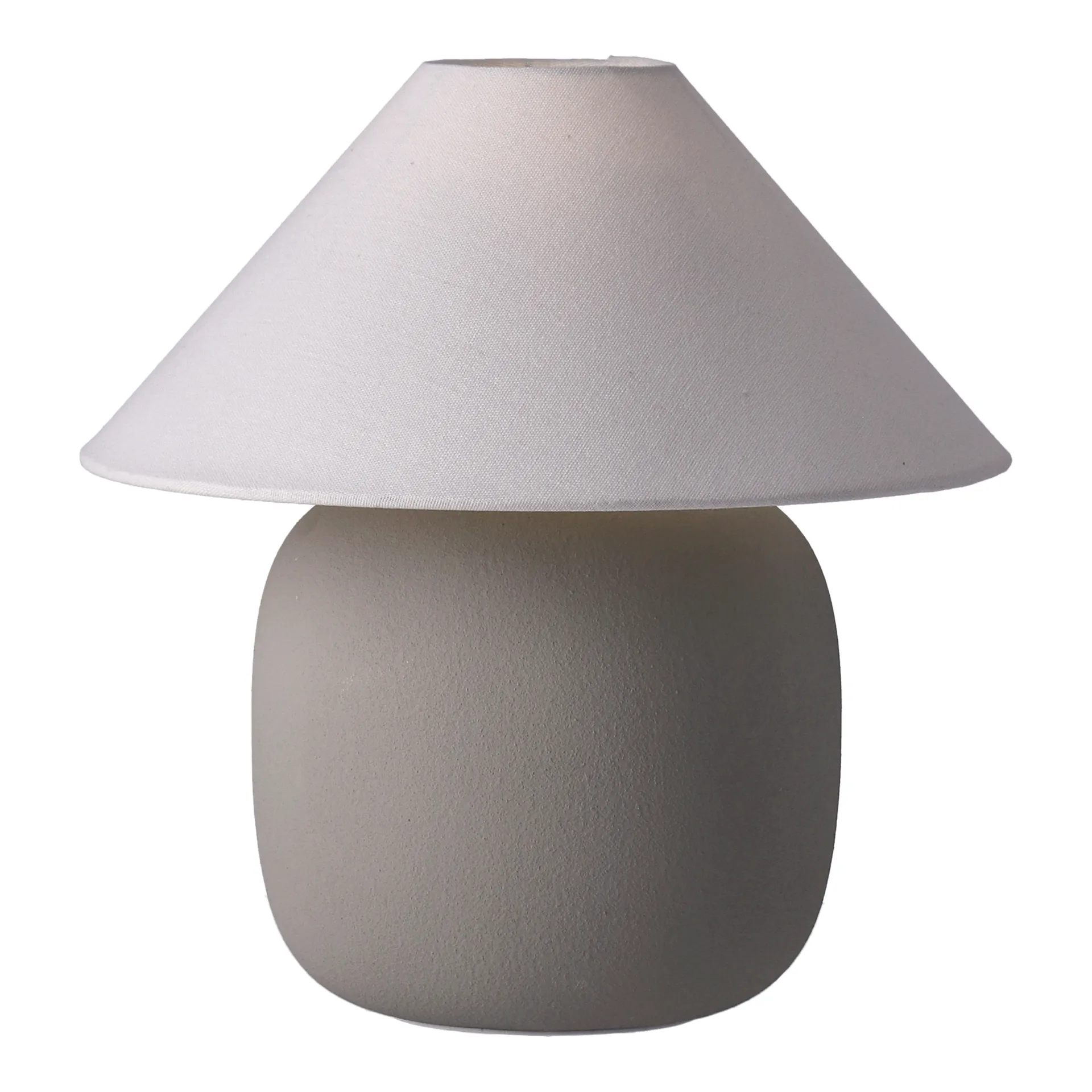 Lampada da tavolo Boulder 29 cm grey-white Scandi Living