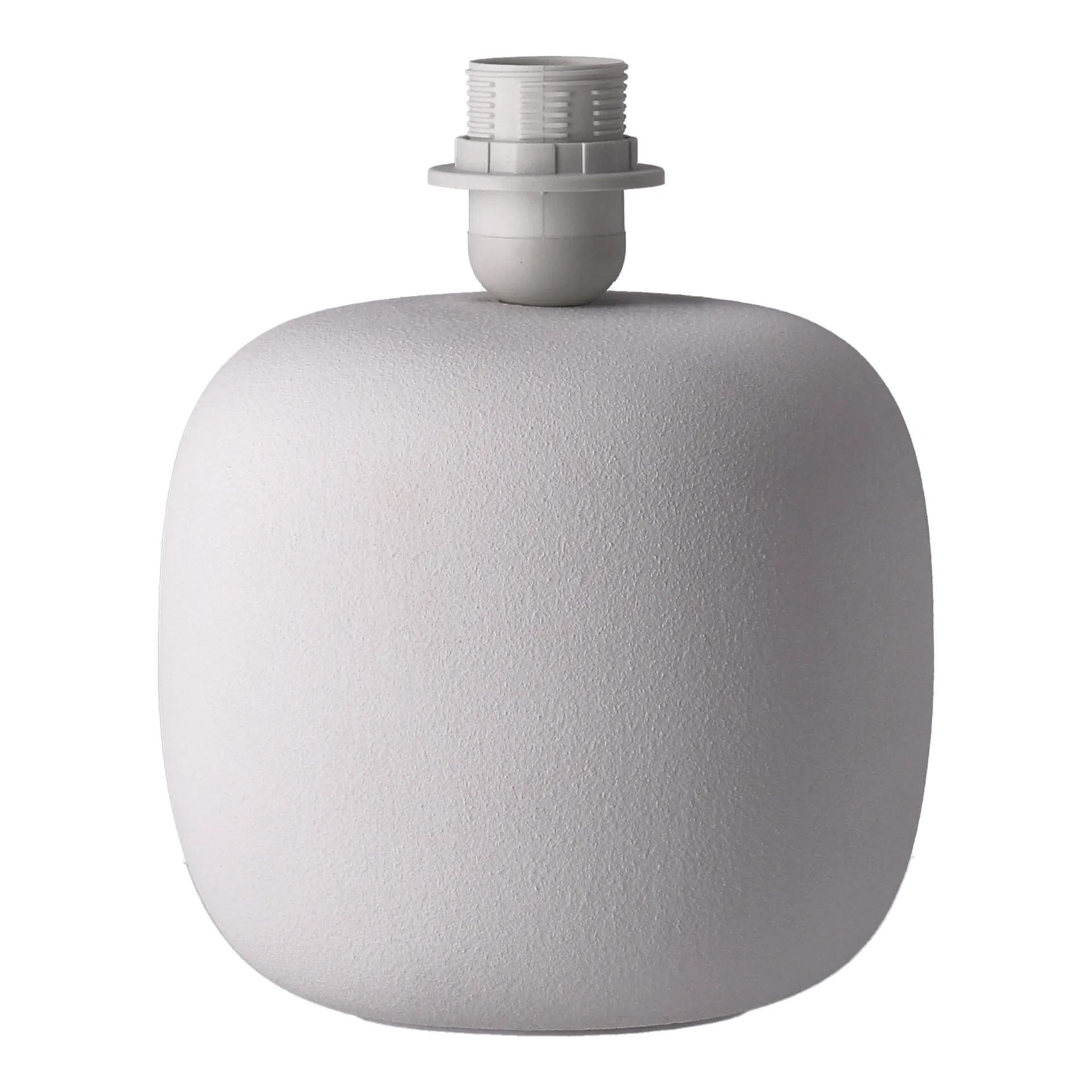 Lampada da tavolo Boulder 29 cm white-pleated white,  Scandi Living