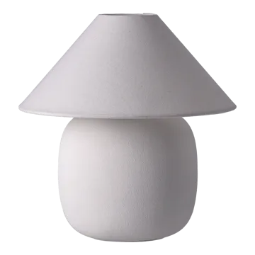 Lampada da tavolo Boulder 29 cm white-white - Scandi Living