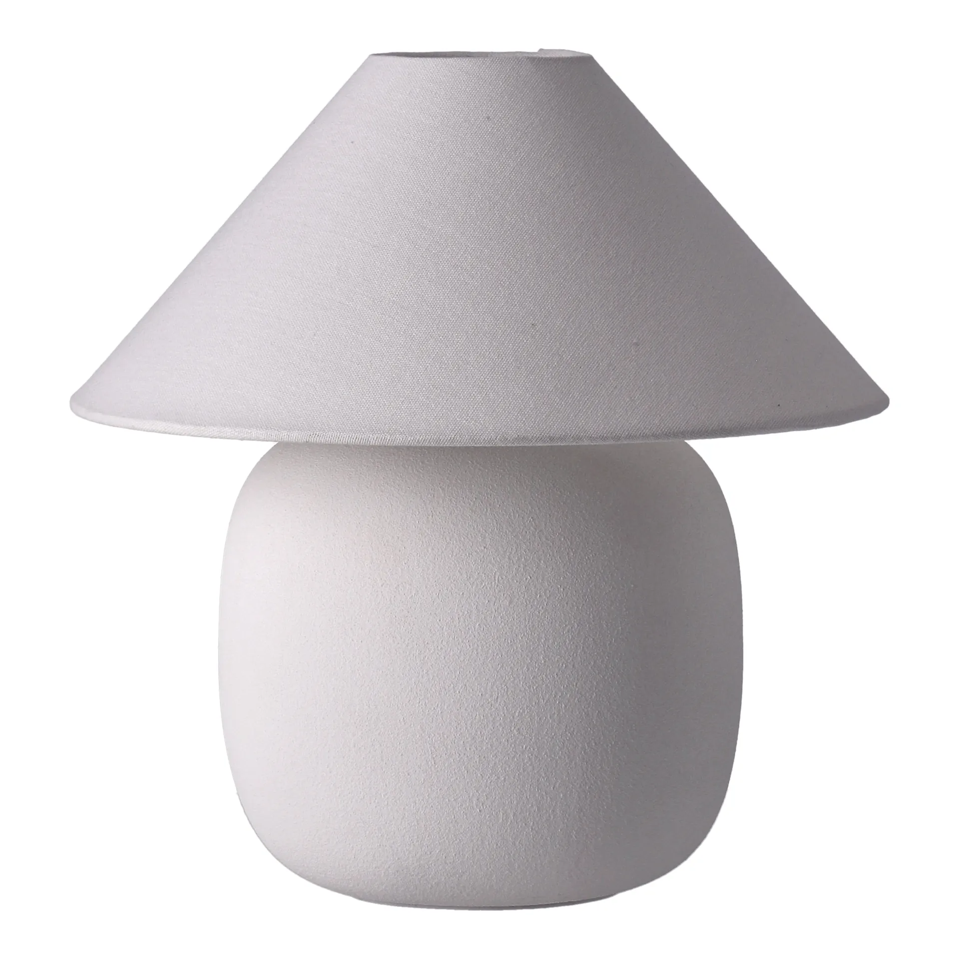Lampada da tavolo Boulder 29 cm white-white Scandi Living