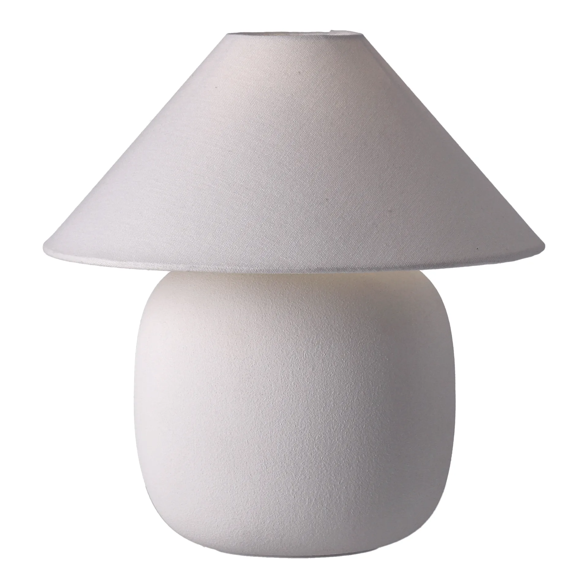 Lampada da tavolo Boulder 29 cm white-white Scandi Living