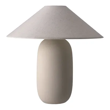 Lampada da tavolo Boulder 48 cm beige-nature - Scandi Living