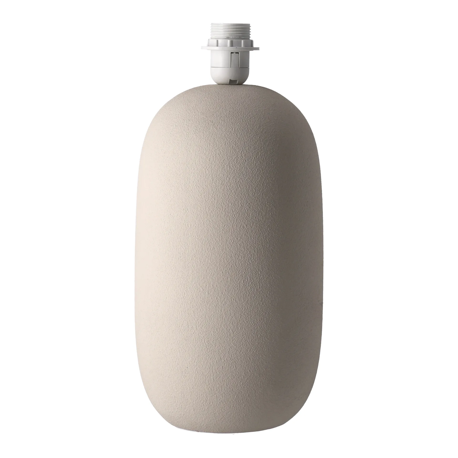 Lampada da tavolo Boulder 48 cm beige-nature Scandi Living