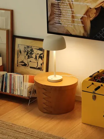 Lampada da tavolo Halo 45,5 cm - Beige - Scandi Living